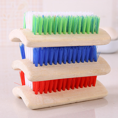 竹制洗衣刷 多用清洁毛密集板刷清洁刷子洗鞋刷毛刷清洗衣服用品
