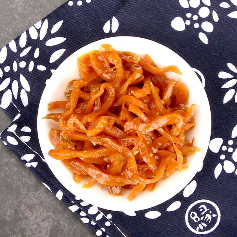 辽宁锦州小菜 酱菜下饭菜 锦州百合小菜 咸菜丝 大袋酱香芥丝268g