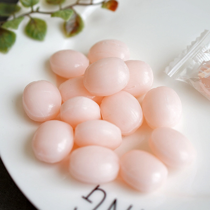 日本进口名糖metio桃子味水果糖蜜桃味糖果白桃果汁糖果75g