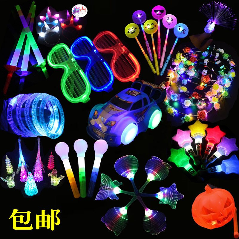 2019新款热卖儿童发光小玩具1-5元 夜市发光玩具新款地摊玩具批发