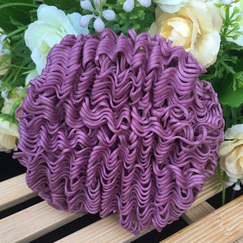 蔬菜面条原味菠菜面紫薯面彩色方便面火锅麻辣烫面儿童孕妇整箱装