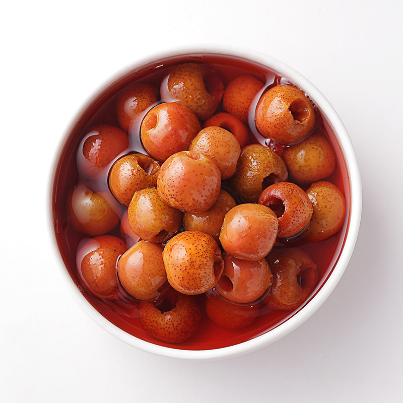 林家铺子新鲜糖水山楂罐头水果罐头425g*6罐果捞零食整箱年货礼品