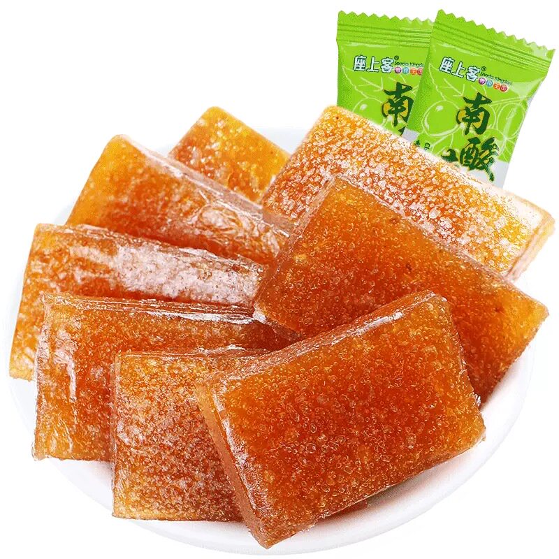 座上客南酸枣糕500g约70小袋装江西特产果干果脯蜜饯零食