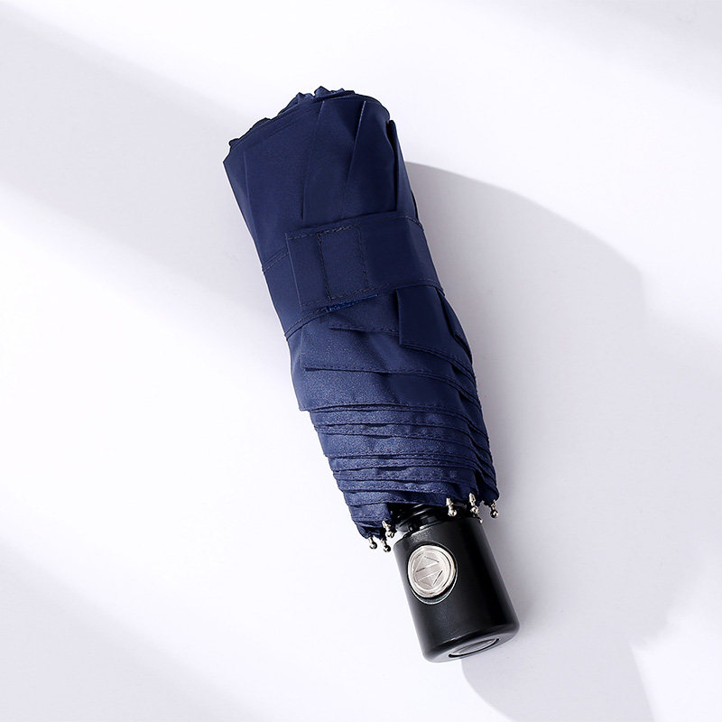 全自动八骨五折迷你雨伞男女简约便携折叠晴雨两用防晒遮阳太阳伞