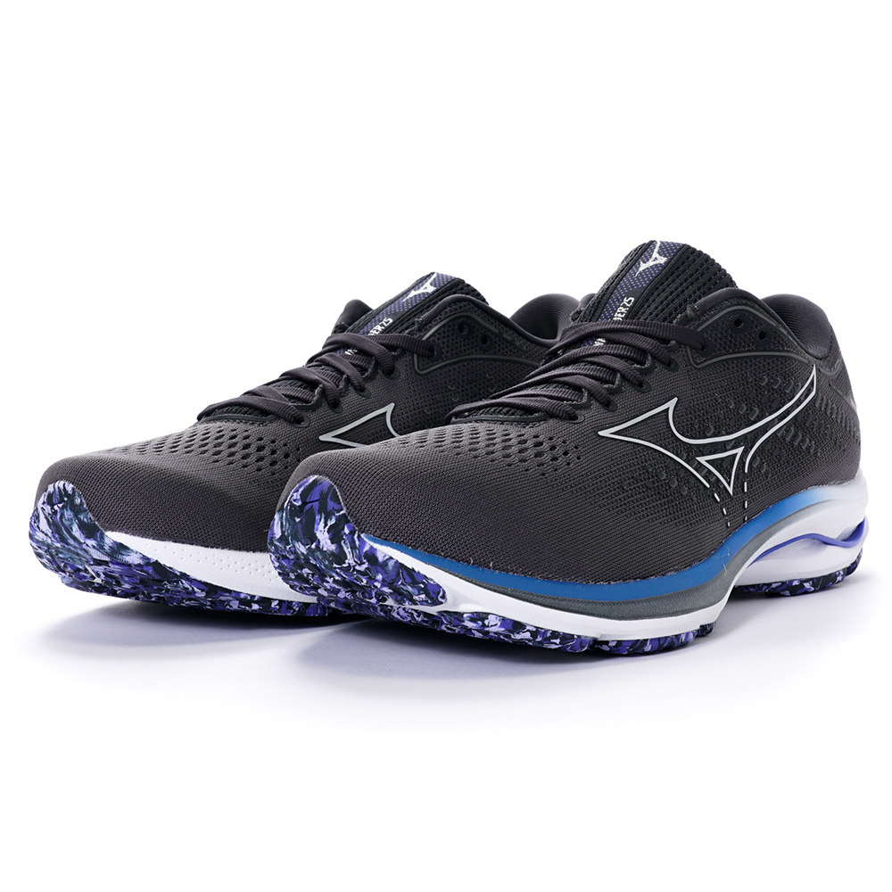 mizuno美津浓waverider男避缓冲跑鞋跑步鞋