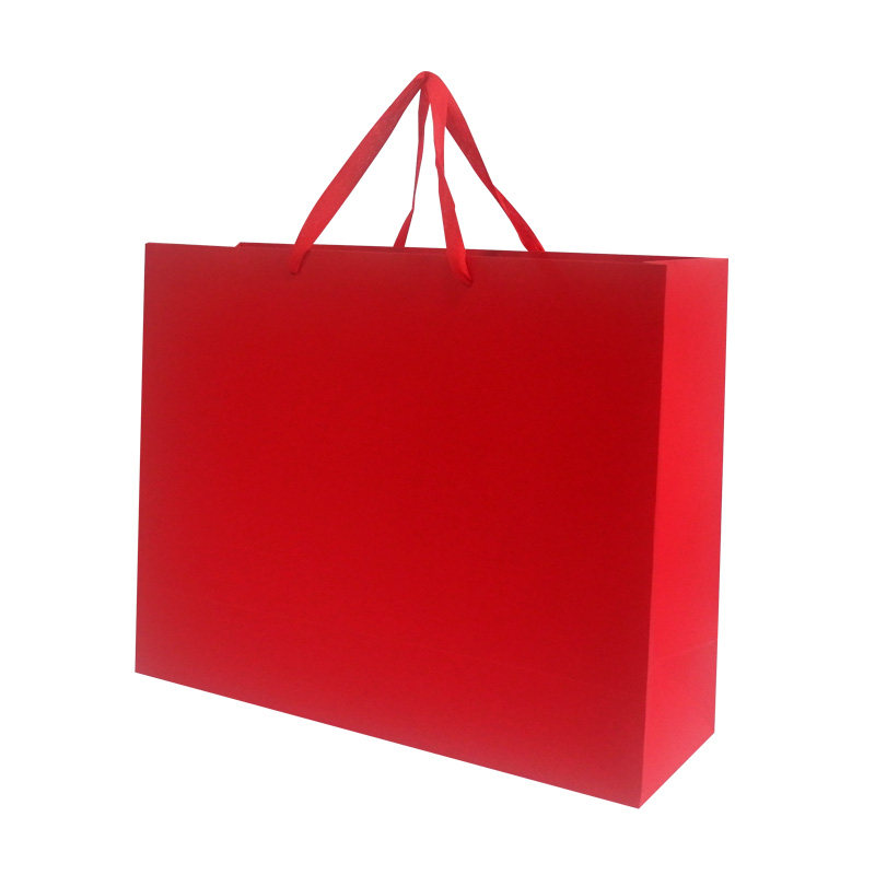 大号红色特大号超大色加白色加服装店纸袋牛皮纸牛皮礼品袋