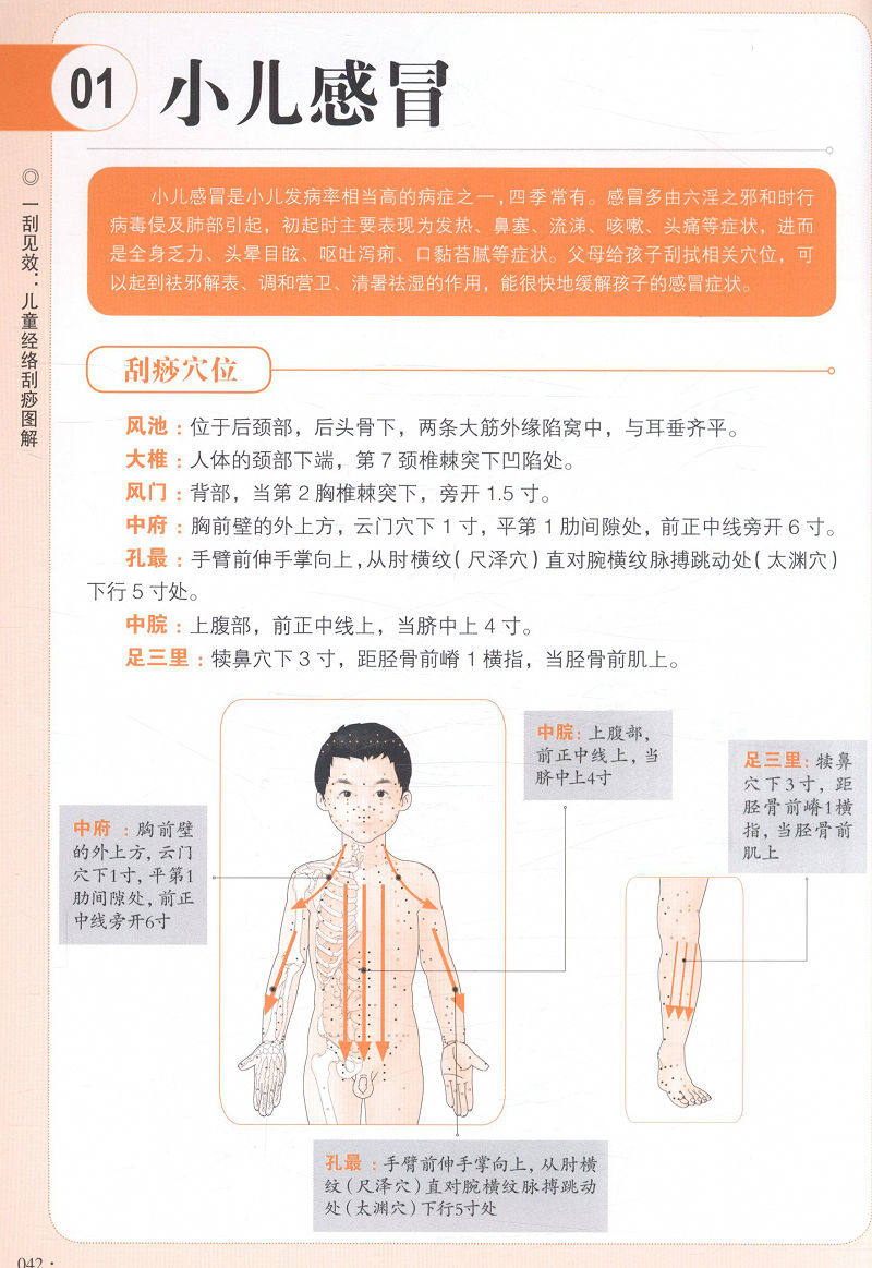 【5本38包邮】一刮见效:儿童经络刮痧图解/中医养生小儿婴幼儿推拿