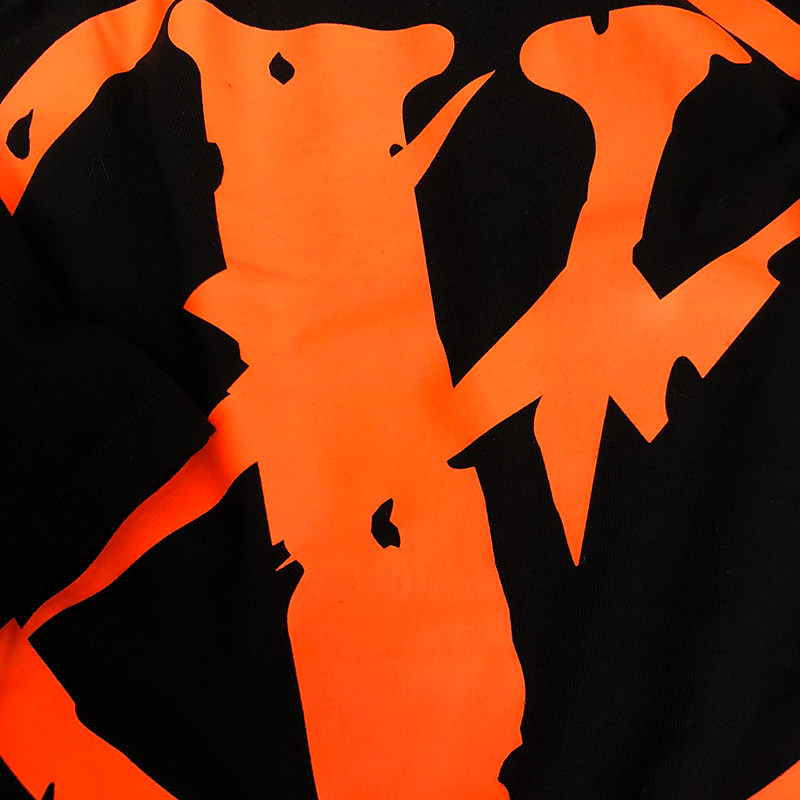 优惠券后99元,过验vlone短袖闪电藤原浩联名t恤大v