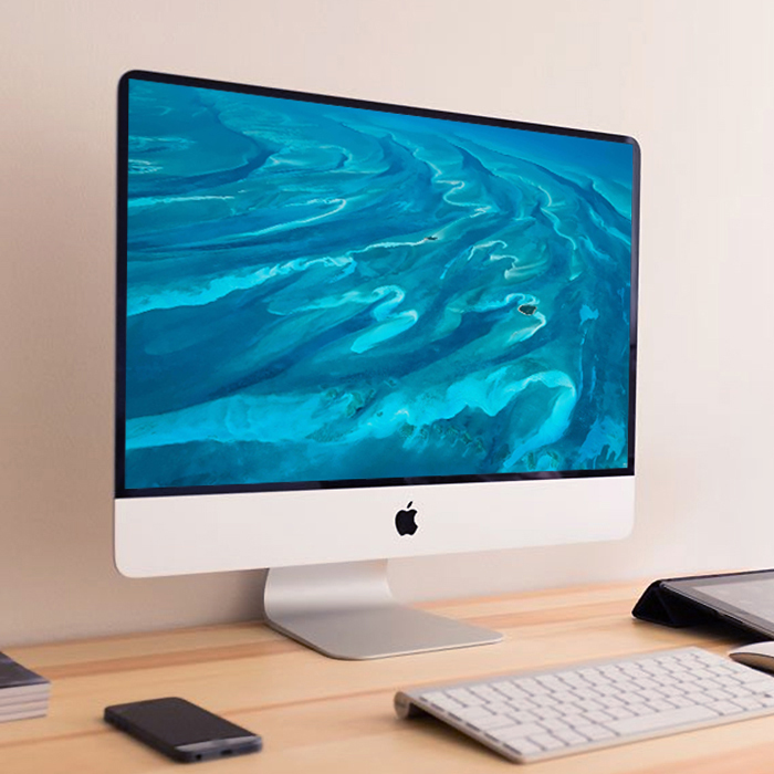 apple苹果电脑一体机超薄21 27寸酷睿四核游戏家用办公前台台式机