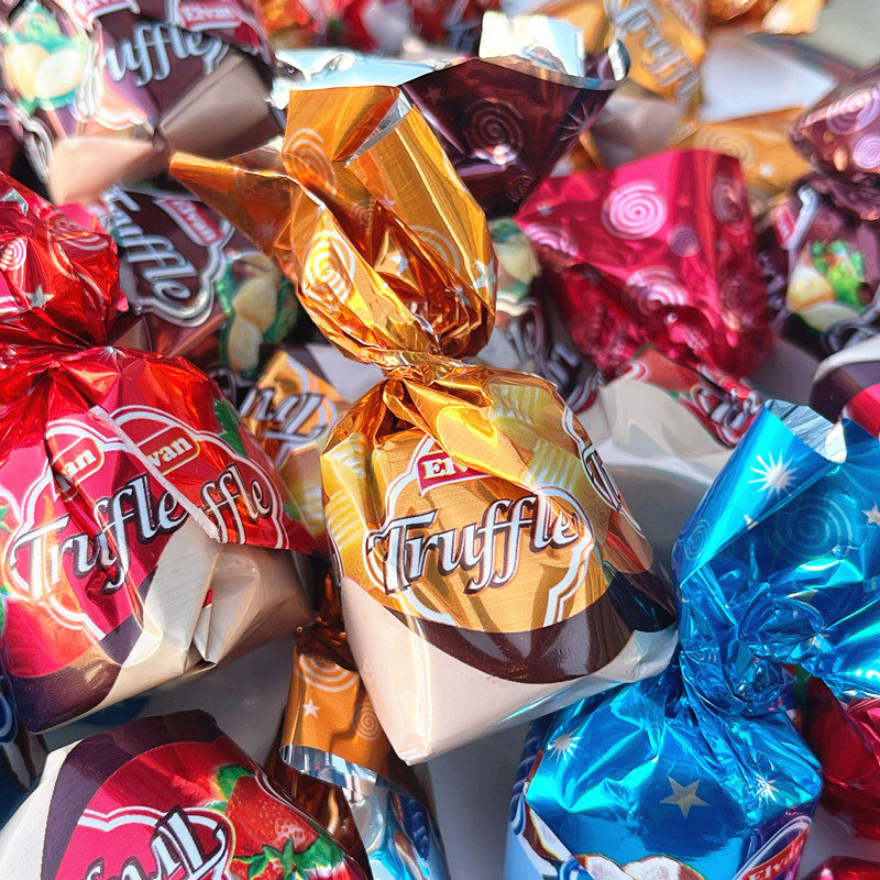 土耳其进口elvan什锦夹心巧克力糖果太妃高端订婚糖果