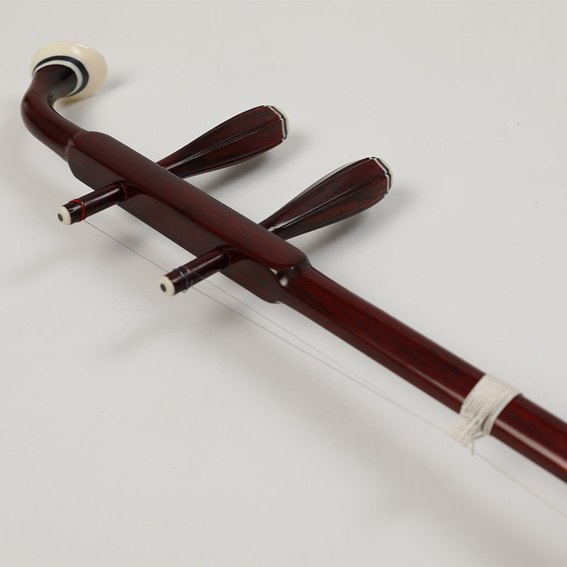 正品上海吴越牌二胡紫檀专业乐器红木初学者入门二胡