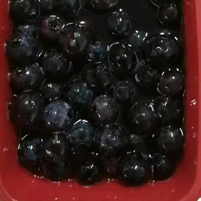 包邮丹东蓝莓冰冻无添加冰点新鲜果酱一份水果罐头