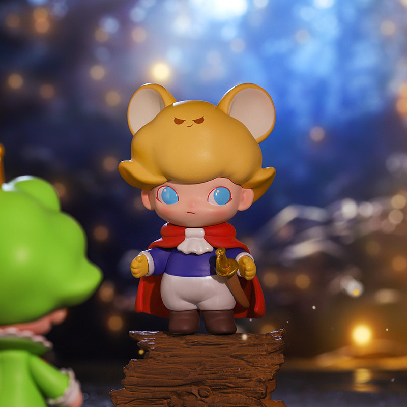 正版包邮dimoo童话系列盲盒公仔大灰狼小红帽青蛙王子泡泡玛特