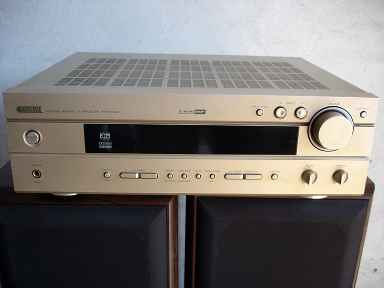 功放原装雅马哈htr5540二手家庭dts解码同轴光纤功放