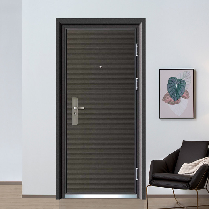 防盗门大门家用甲级灰色入户安全单门包安装进户门