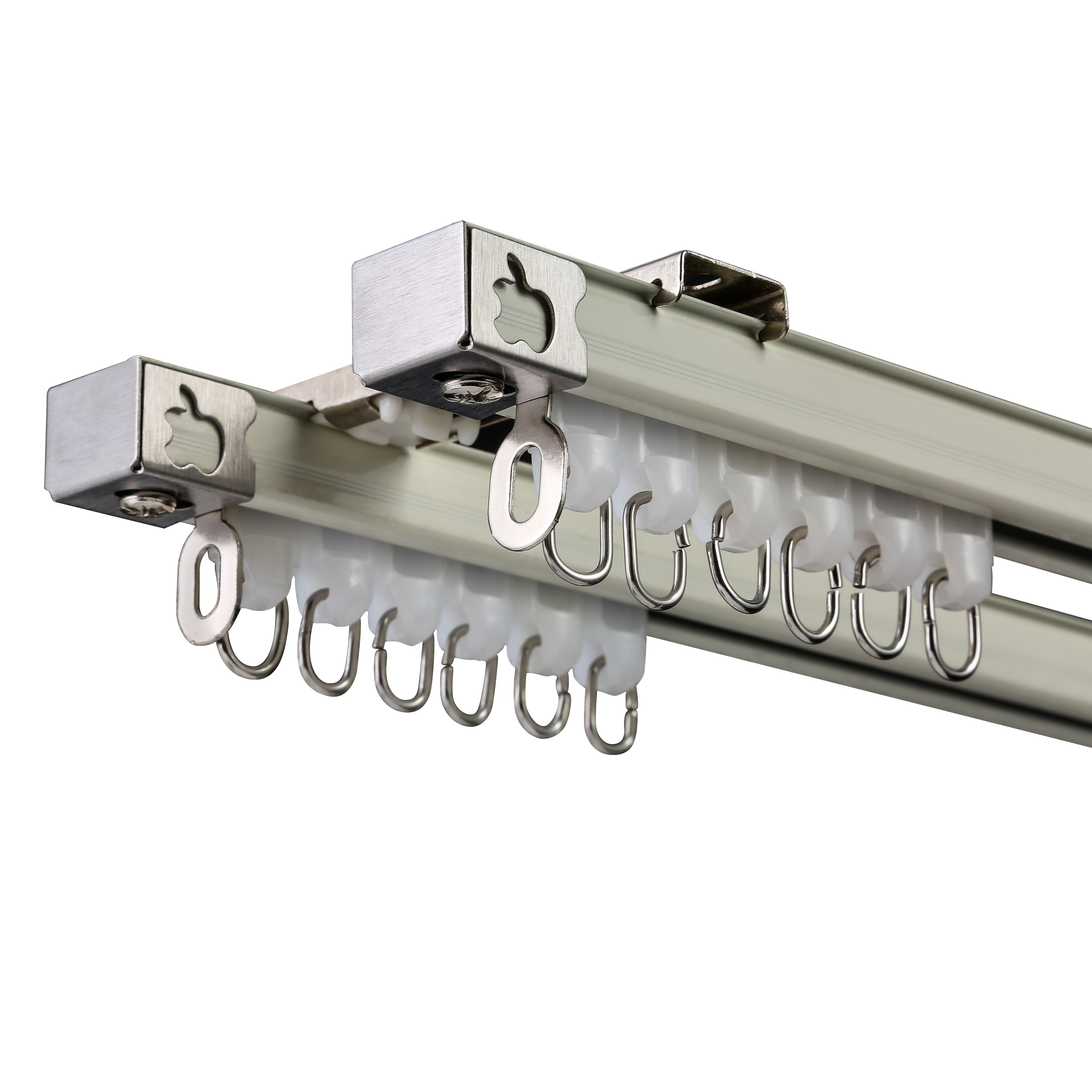 窗帘杆,单轨,滑道,滑轨,双轨_新款_牌子_图片_价格_优惠券-黄三怪