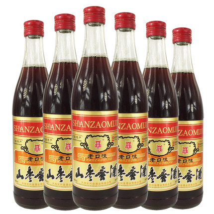 龙泉野生山枣酒蜜酒低度女士男生