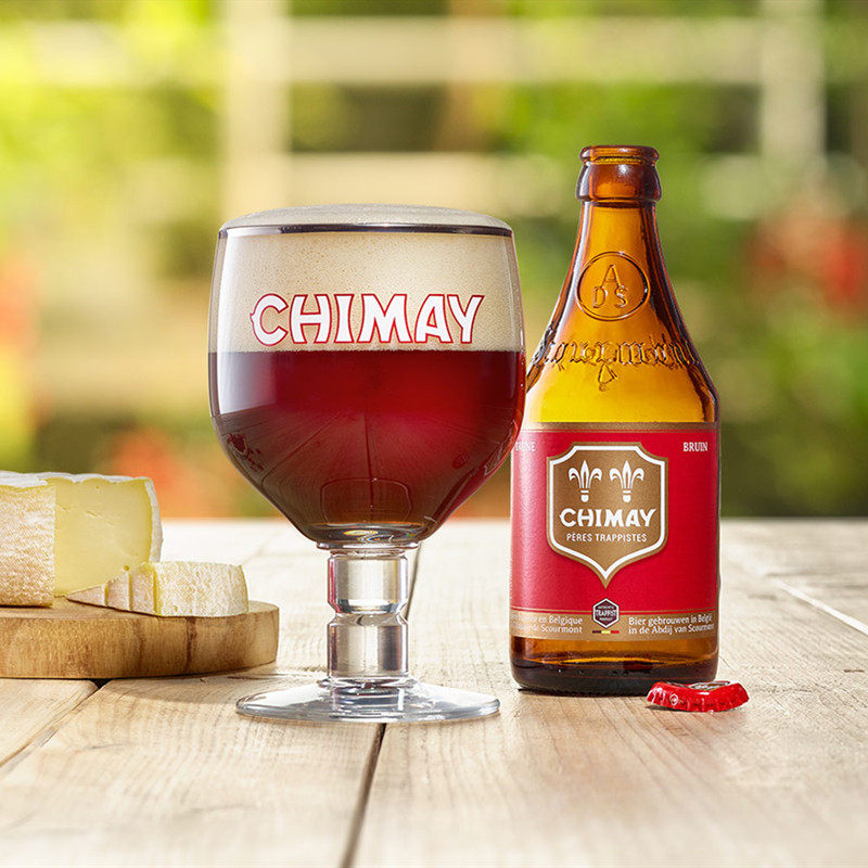 同学chimay比利时智美蓝帽红帽白帽组合啤酒330ml啤酒