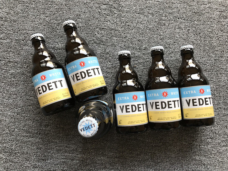 比利时原装进口 vedett white 白熊 小麦 啤酒330ml*6瓶 惠同学