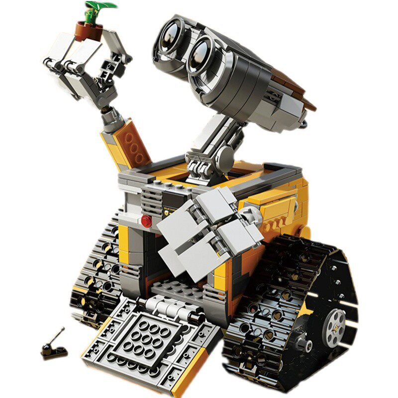 机器人瓦力兼容乐高21303科技益智拼装拼插积木玩具塑料积木