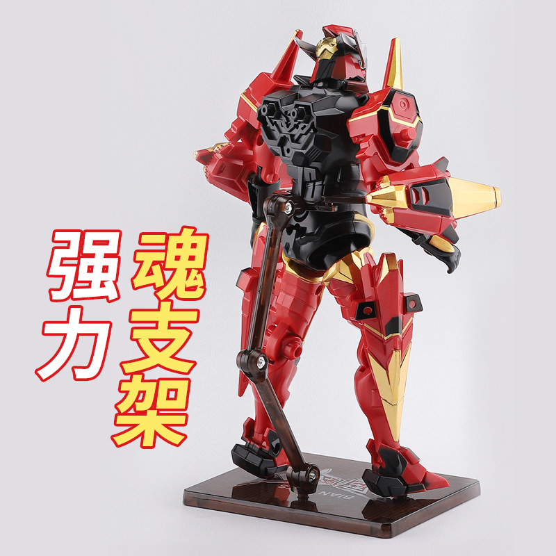 魔能圣甲钢甲人合金机器人关节可动套装男孩变形儿童机器人