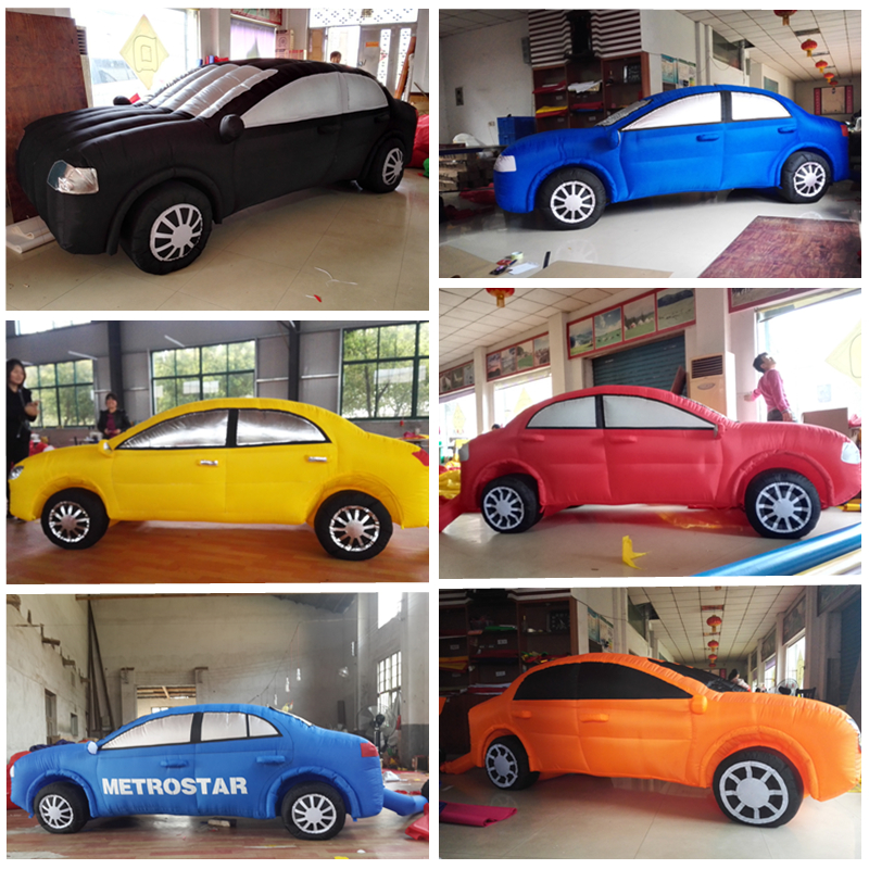 充气汽车气模仿真模型4s车展活动专用闭气充气用品