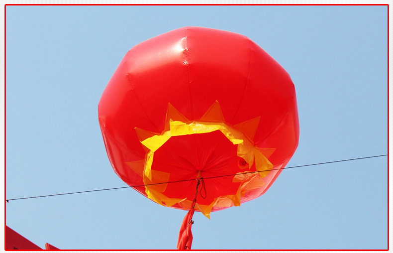 气球红灯笼空飘升空拱门开业用品庆典婚庆广告拱门