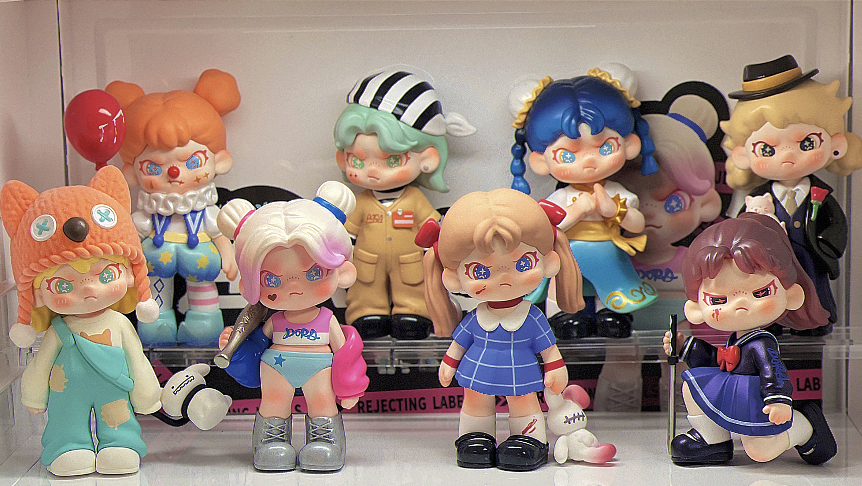 现货正版dora拒绝定义一代系列盲盒动物守护者潮玩盲盒