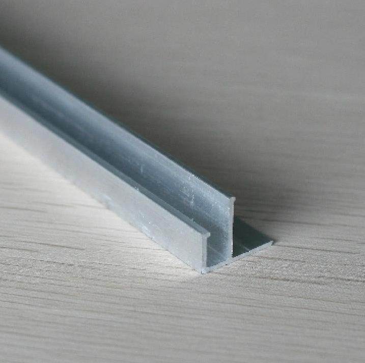 软膜天花吊顶材料龙骨铝合金卡槽卡条hf双扣二型码无边框灯箱型材