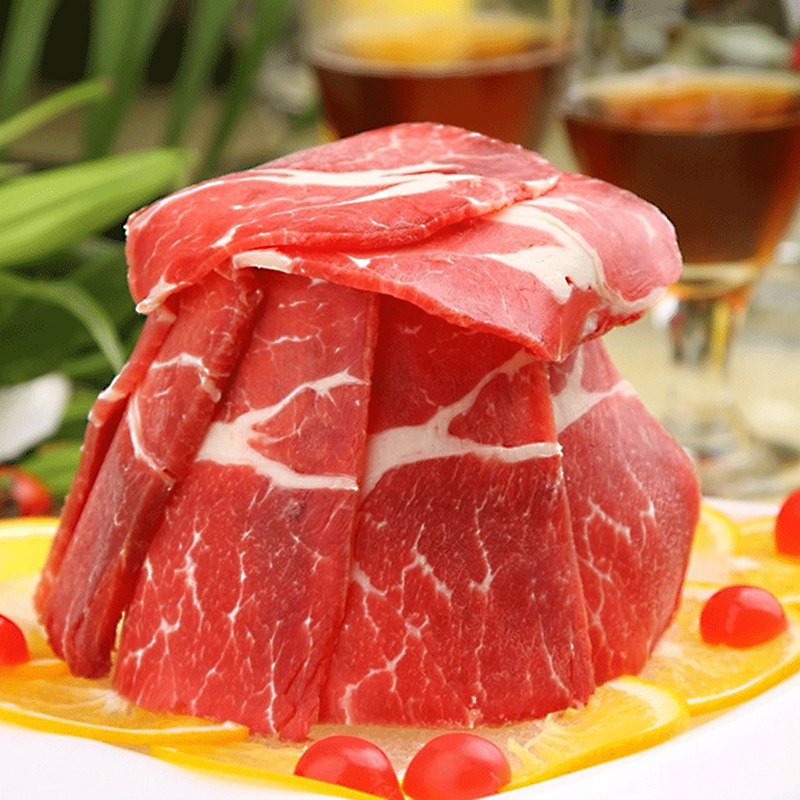 【蜀县】牛肉卷雪花肥牛卷火锅食材