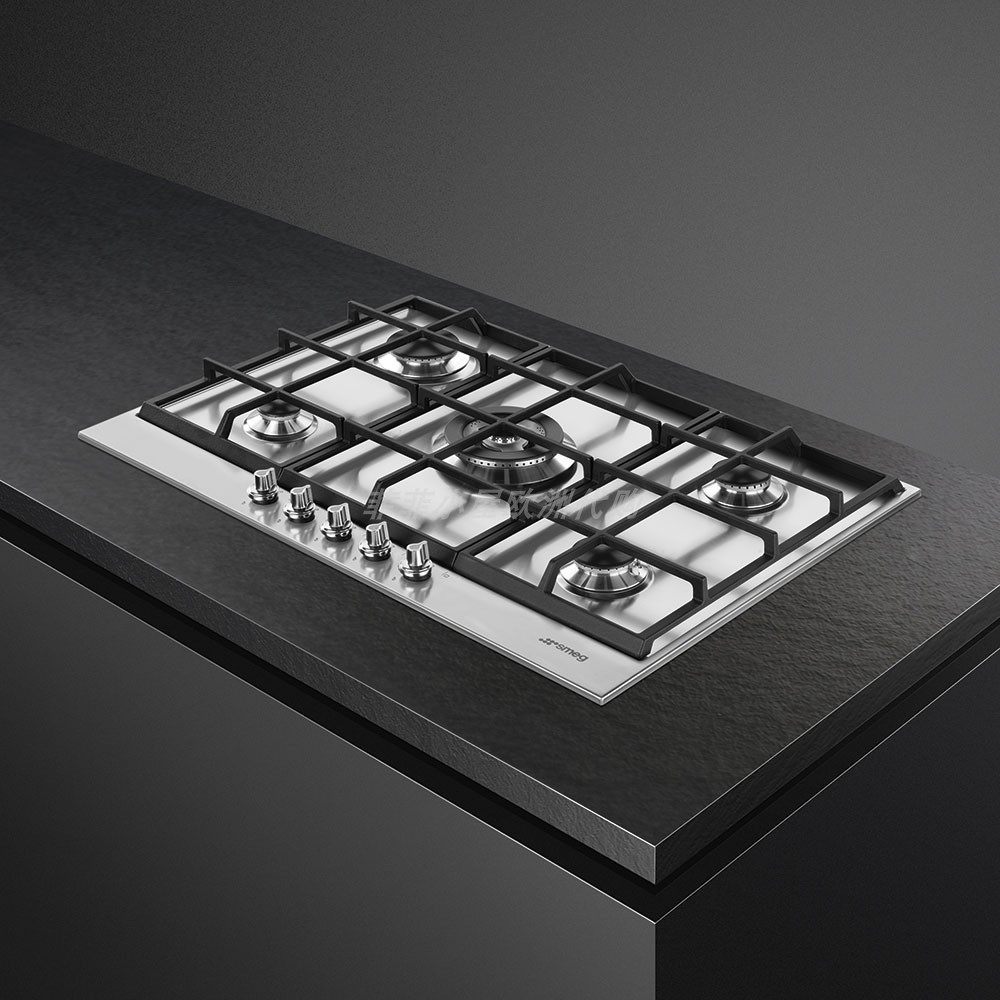 意大利打火电子5头五眼代购px175嵌入式燃气灶smeg小型燃气灶