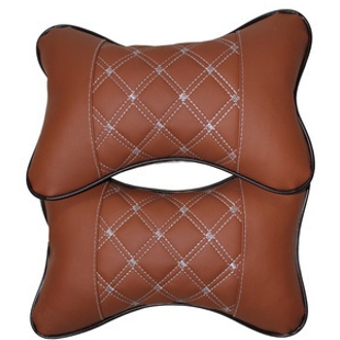 汽车头枕护颈枕车用一对可爱车载车上座椅靠枕车载小枕头小车抱枕