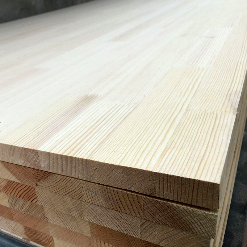 定制实木松木红橡木板加工飘窗吧台面板办公整理架