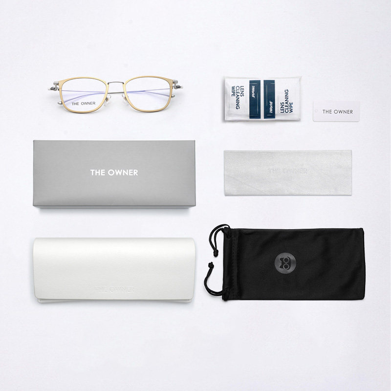 theowner入戏tof705眼镜镜框眼镜架钛合金男女前卫眼镜架