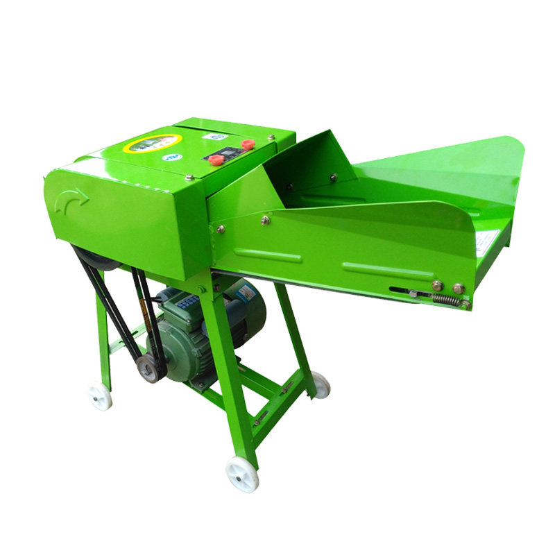 铡草机干湿两用切草机碎草机养殖220v牛羊玉米秸秆铡草揉丝粉碎机