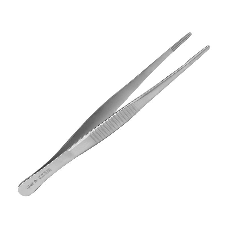 医用新华医疗不锈钢镊子直头辅料敷料组织防滑手术医用用具