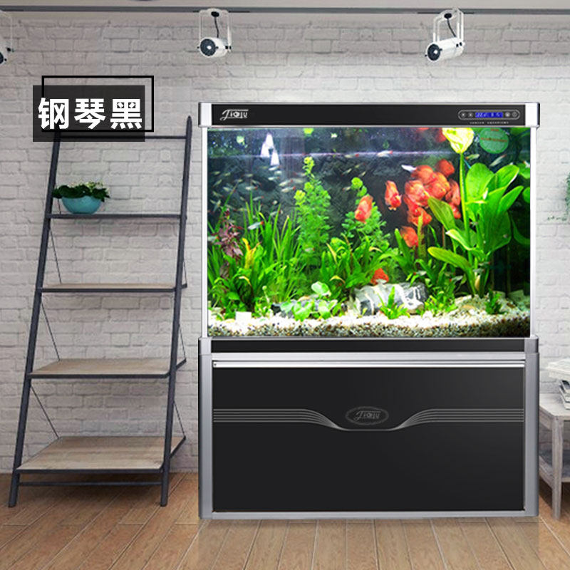 鱼缸森森水族箱大型底滤高缸1.5米玻璃中型生态鱼缸