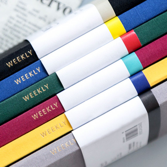 Kinbor Weekly Planning Manual Account Book Time Axis Schedule Book Cloth Week Inner Core Notebook Multi Color Plan Book Management Volume Kinbor Weekly Planning Manual Account Book Time Axis Schedule Book Cloth Week Inner Core Notebook Multi Color Plan Book Management Volume