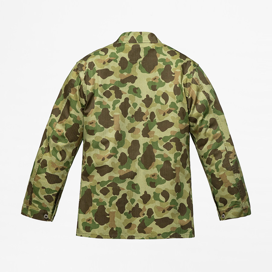 捭和baihedenimm42猎鸭迷彩夹克复刻hbt经典夹克