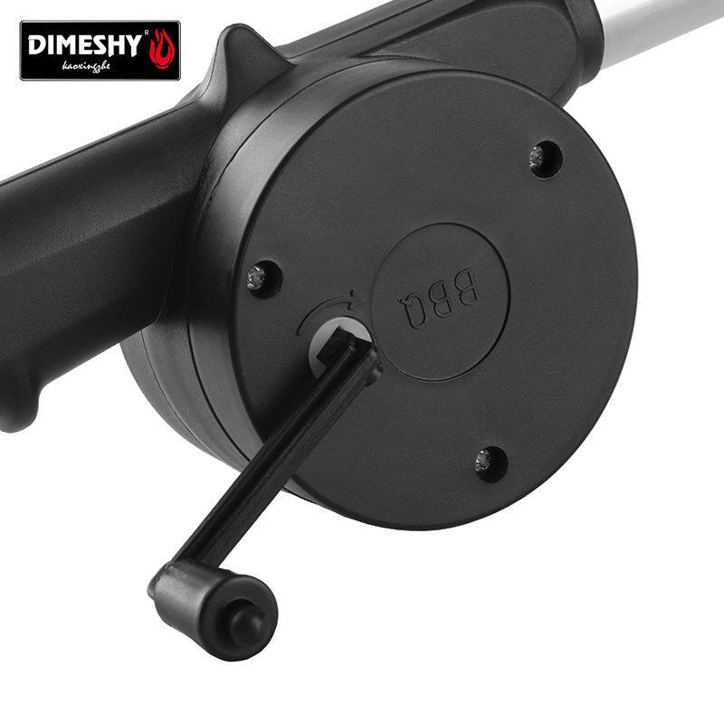 鼓风机烧烤dimeshy简易手摇户外木炭引火小型便携户外鼓风机