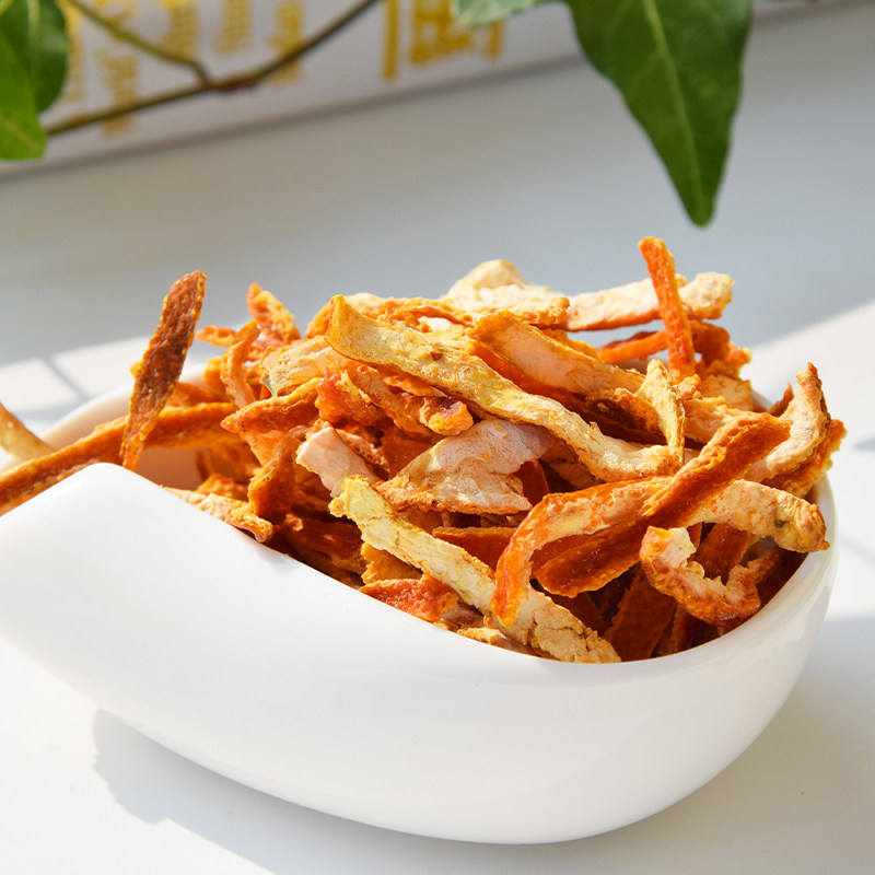 陈皮泡茶泡水正宗老陈皮条干橘橘子橙皮500g代用