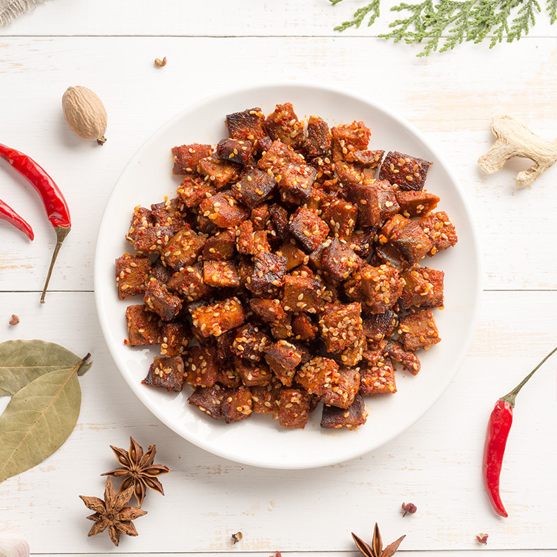 新牧哥 火烤牛肉丁108g 内蒙古特产食品 风干牛肉干 麻辣零食小吃