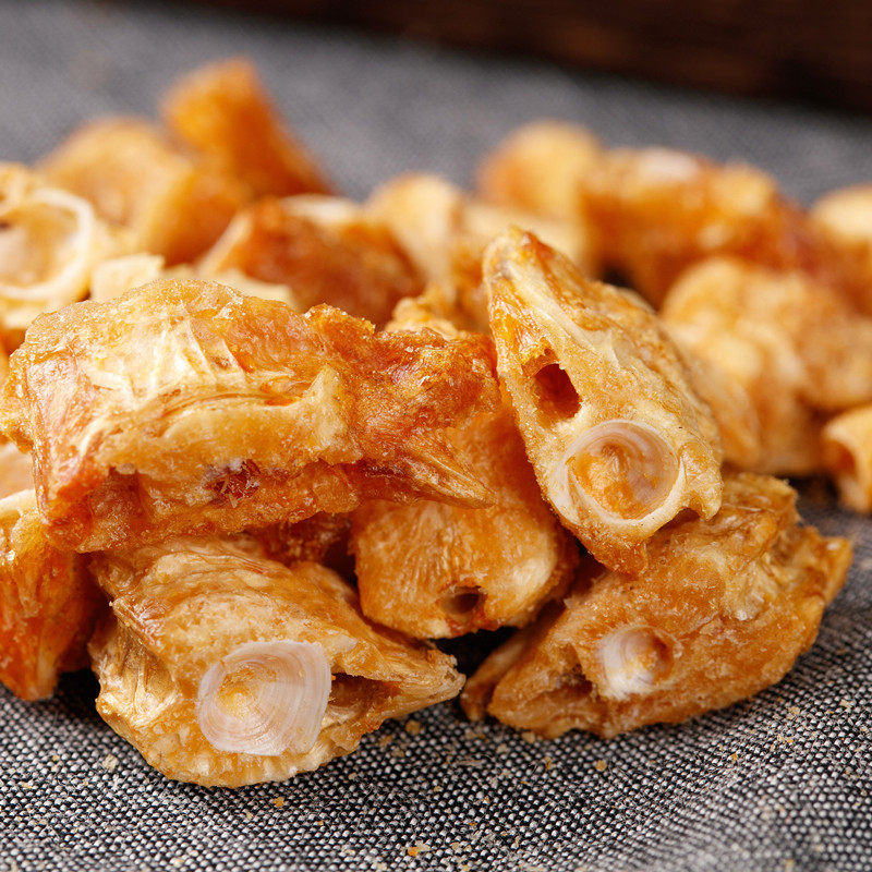 鱼骨脆香特产舟山原味鱼排嘎嘣骨头海鱼深海即食鱼零食