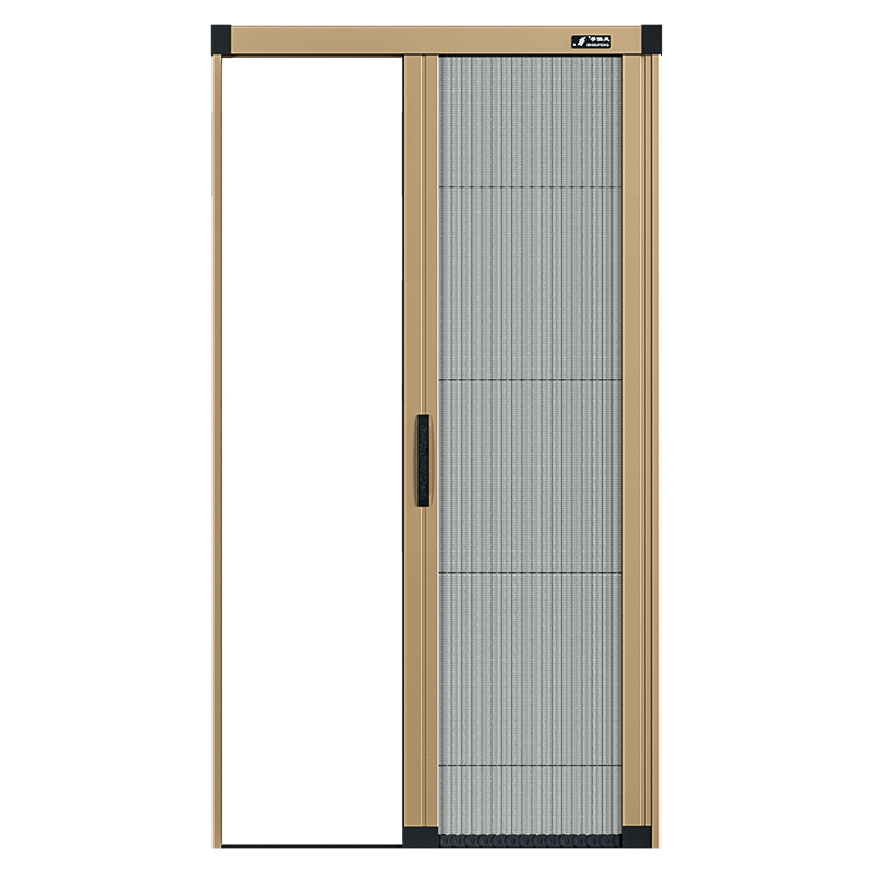 纱门折叠推拉无轨隐形防蚊沙门移门入户推拉门纱窗