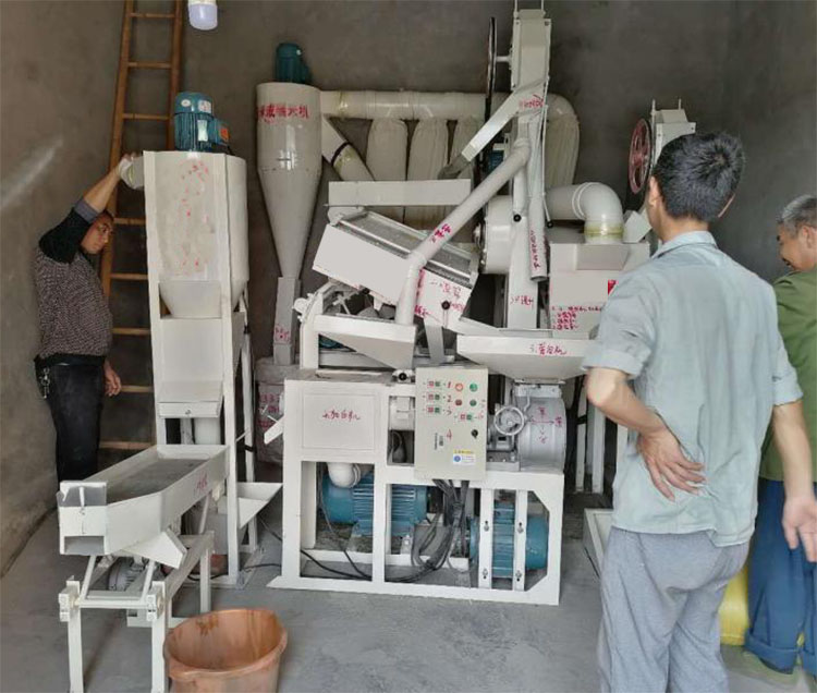 新款碾米机大型商用全新成套加工设备家用商用去石机组合江西