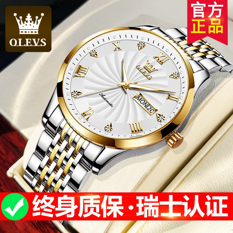 520情侣节礼物正品瑞士新款名表男士手表男机械表全自动品牌十大