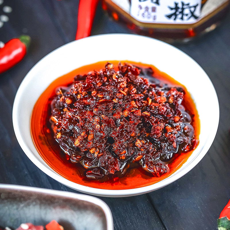 下饭牛肉姑娘贵州特产辣椒酱拌面辣椒油湿辣麻辣辣椒酱