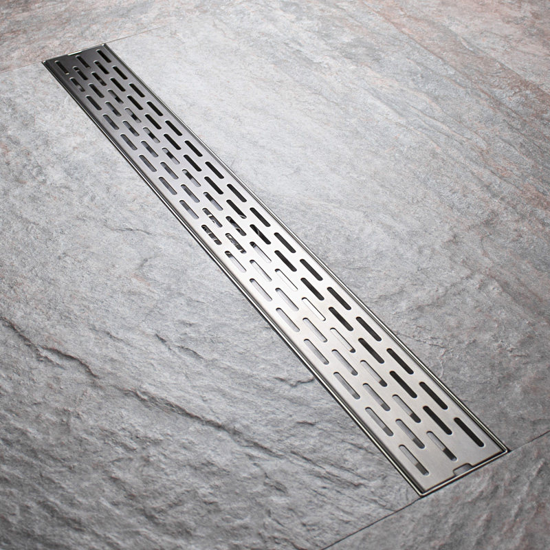 长型地漏防臭卫生间淋浴房排水槽不锈钢浴室加长长方形地漏