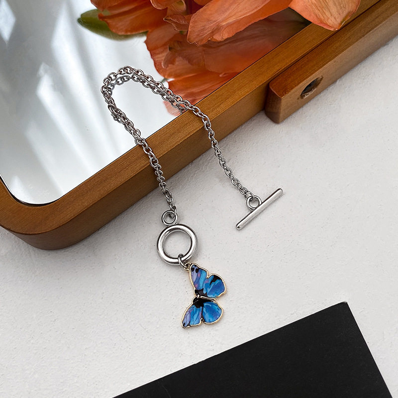 夏日小精灵夹子头饰仙气蝴蝶发夹边夹少女锁骨发饰