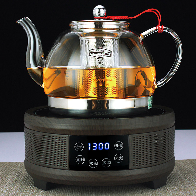 玻润电磁炉专用烧水壶耐热玻璃茶壶茶电陶炉煮茶茶壶